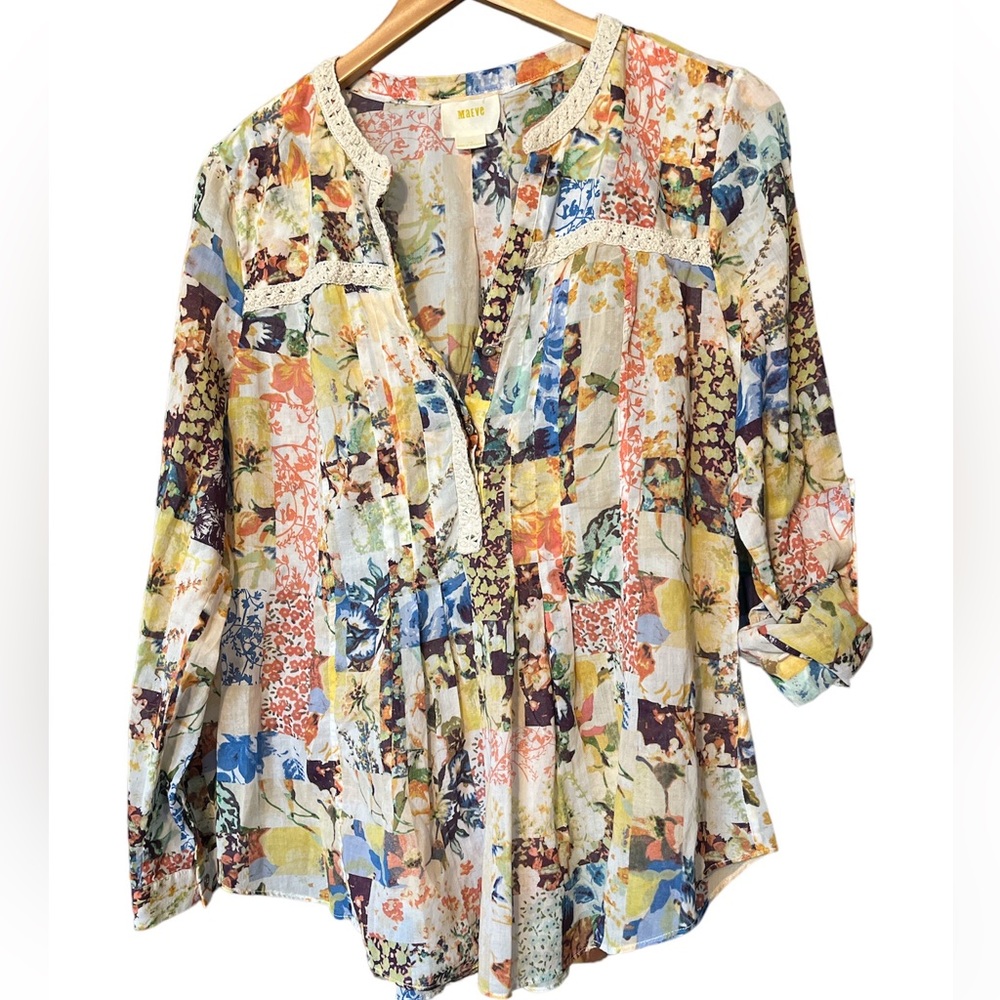 Maeve peplum top